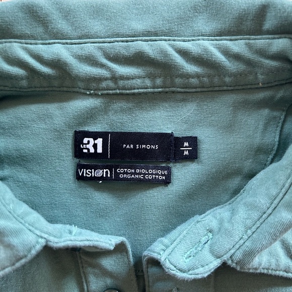 Simmons 31 - Green Polo size M - Picture 2 of 2